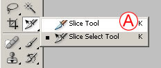 Slice Tool in Adobe Photoshop