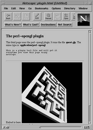The perl-opengl plugin page
