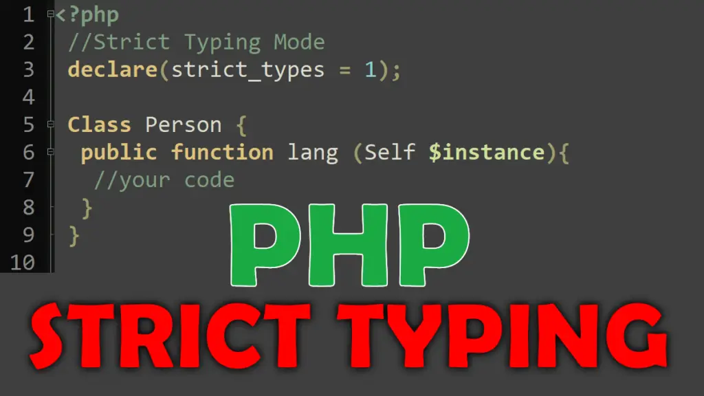 php declare strict type