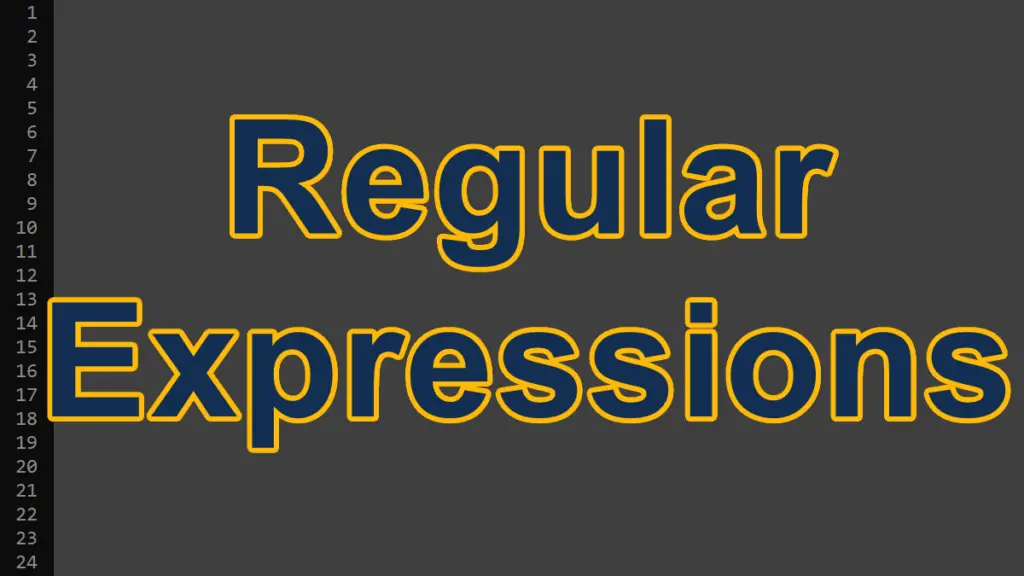 Are Regular Expressions Useful