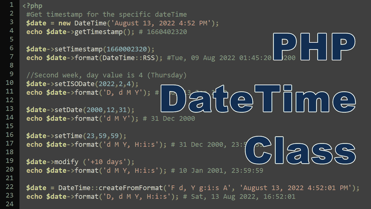 php date format seconds since 1970
