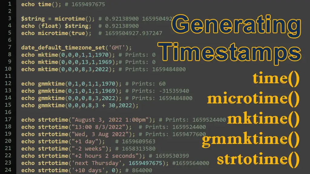 generating-a-timestamp-in-php-brainbell