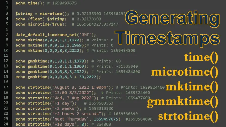 generating-a-timestamp-in-php-brainbell